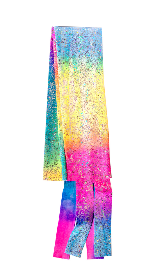 Hologram Spandex Rainbow Sparkle Horse Tail Bag